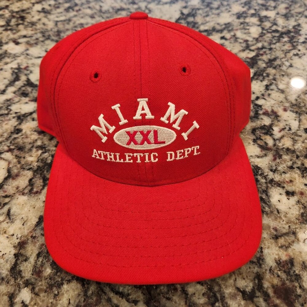 Legacy Red Miami XXL Athletic Dept Hat